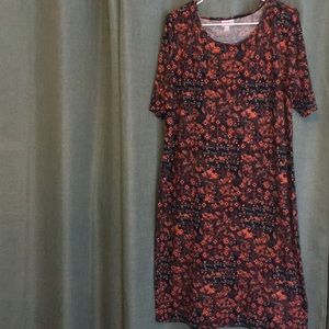 LulaRoe Julia Dress in 3xl